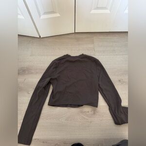 cropped long sleeved turtleneck